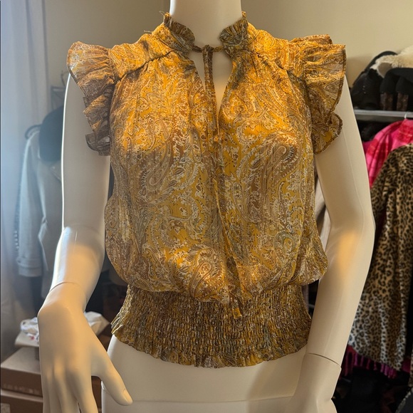 Rachael Zoe sheer blouse. - Picture 12 of 15